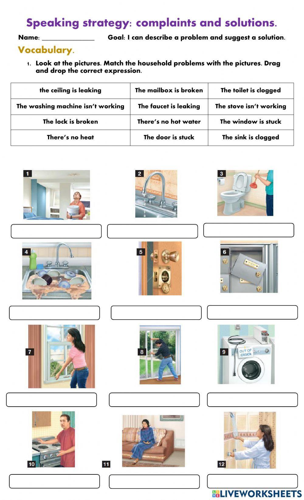 Household problems and solutions