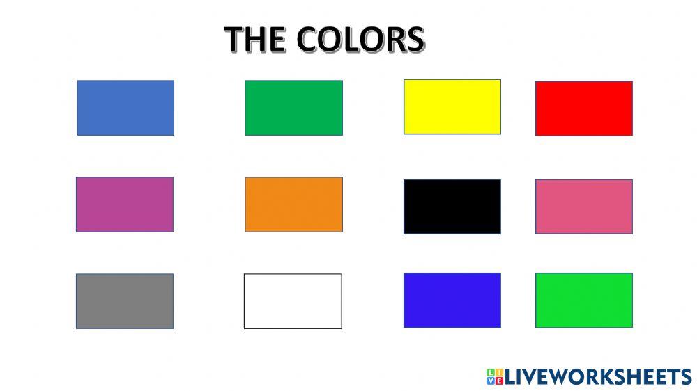 Colores en ingles