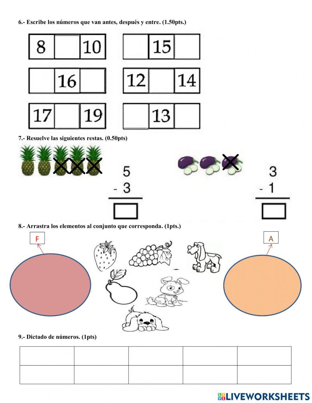 Examen del Primer Quimestre