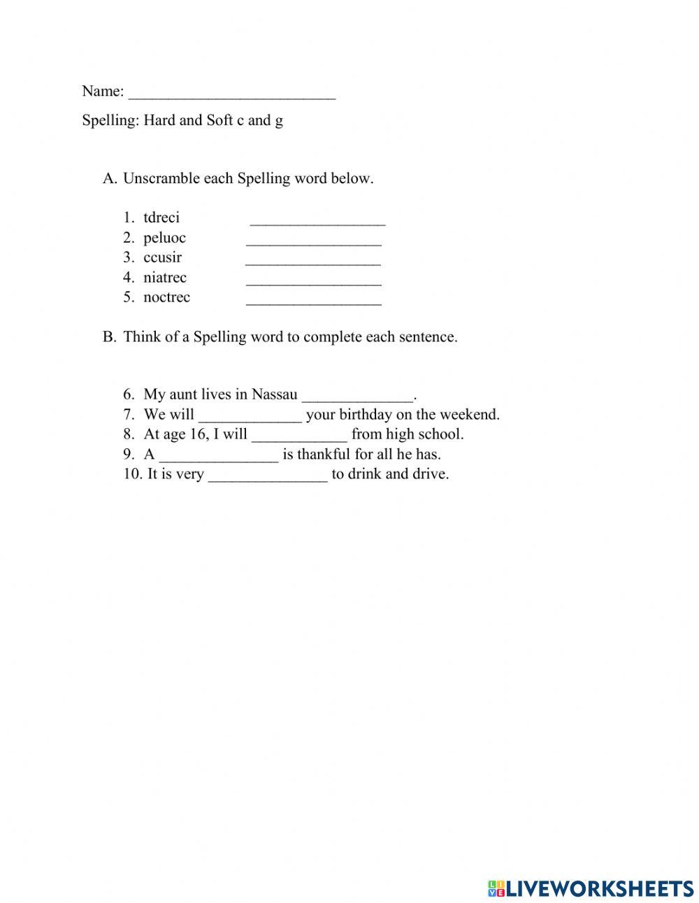 hard-and-soft-c-and-g-spelling-test-online-exercise-for-live-worksheets
