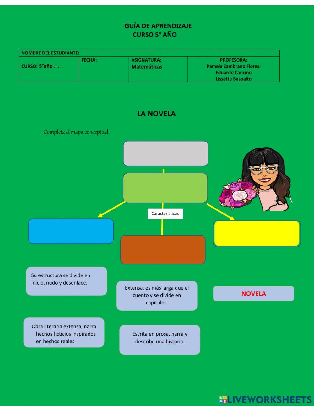 Novela y caracteristicas