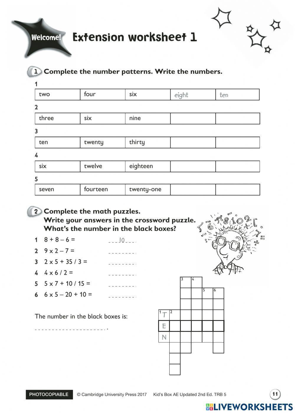 SCHOOL SUBJECT - VOCABULARY 