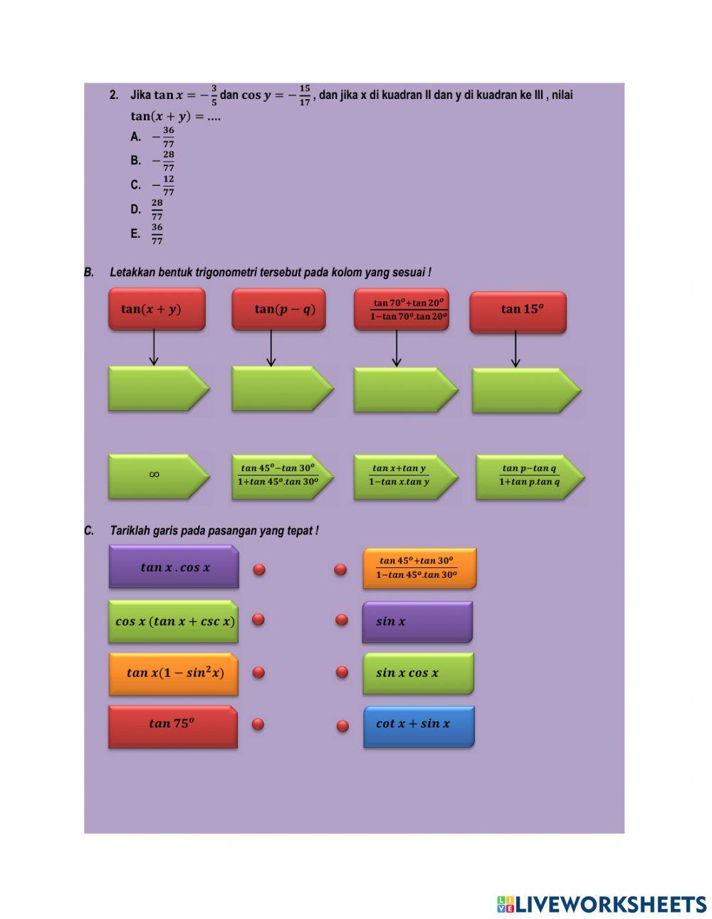 Lkpd matematika peminatan