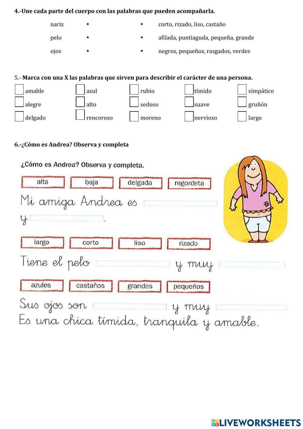 Descripción de personas