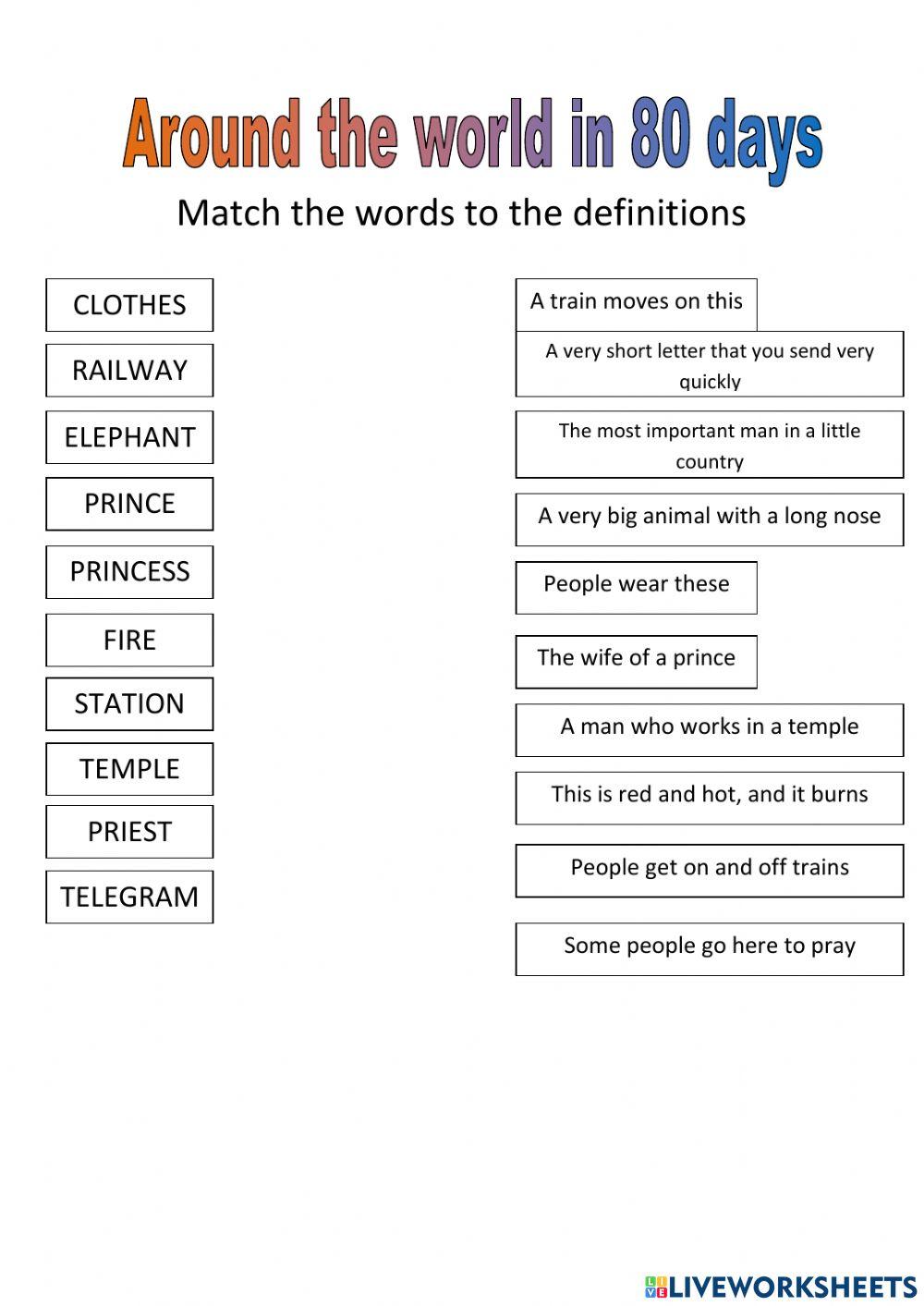 CH2: Around the world in 80 days