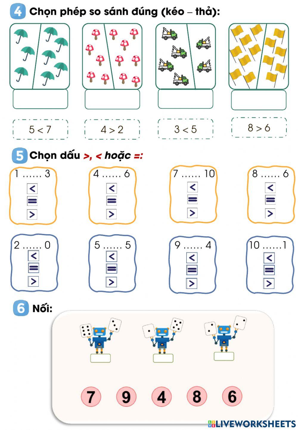 Phiếu Toán - Tiếng Việt (2)