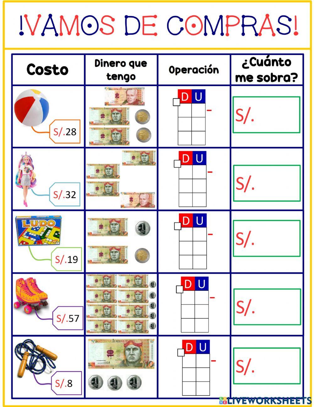 Aprendemos restas jugando