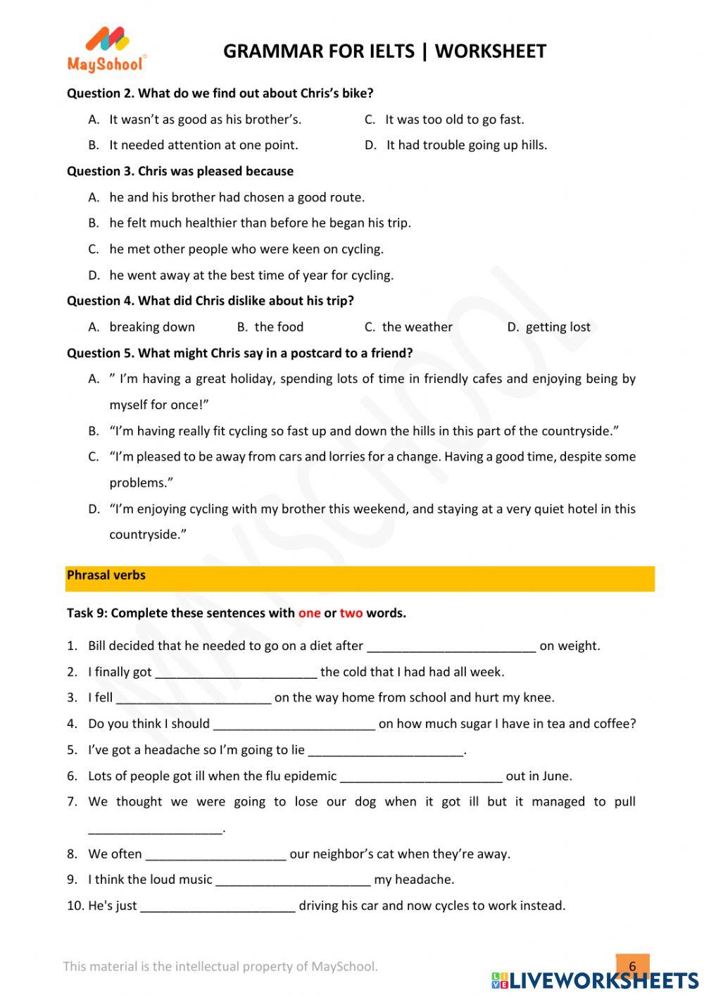 GI - M4L2 - Passive Voice - Present continuous & Past continuous