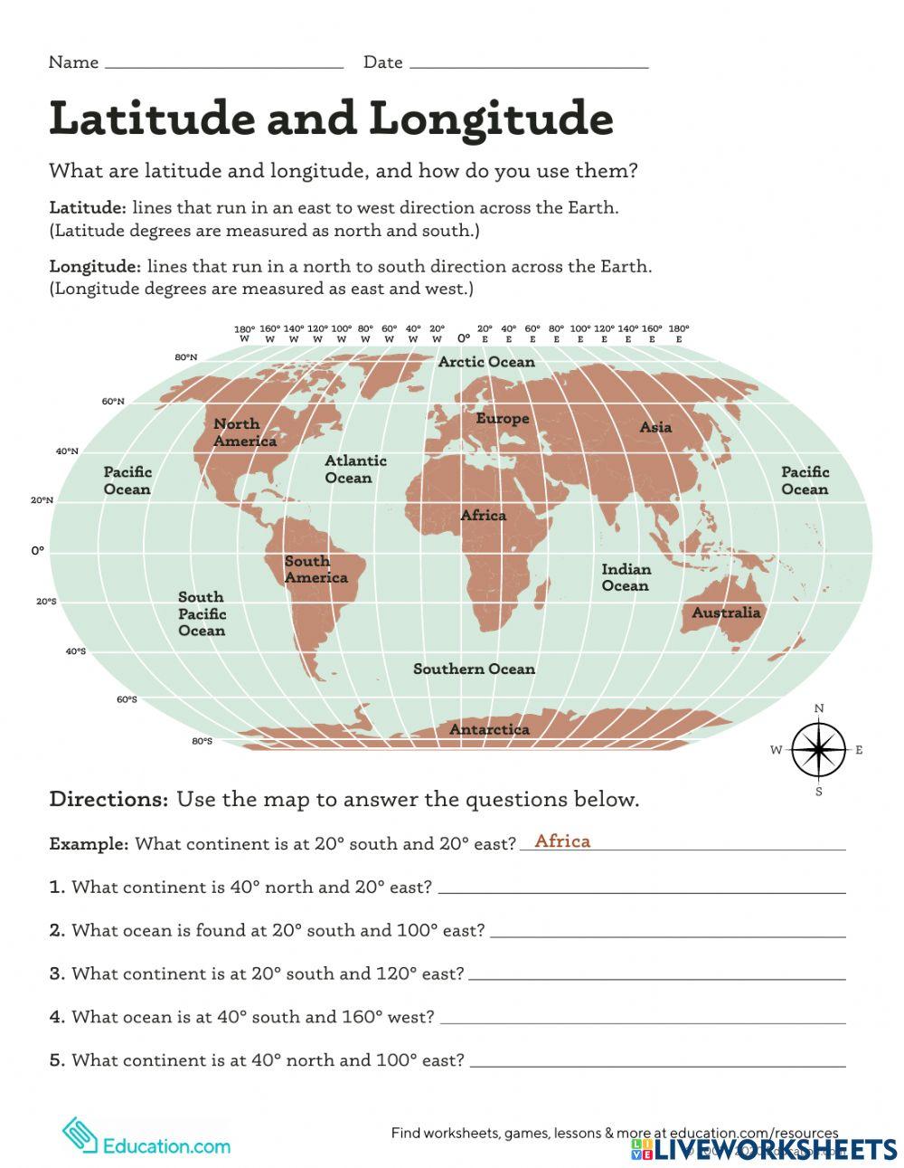 Free Printable Longitude And Latitude Worksheets Free Printables Hub 109241524281261529001