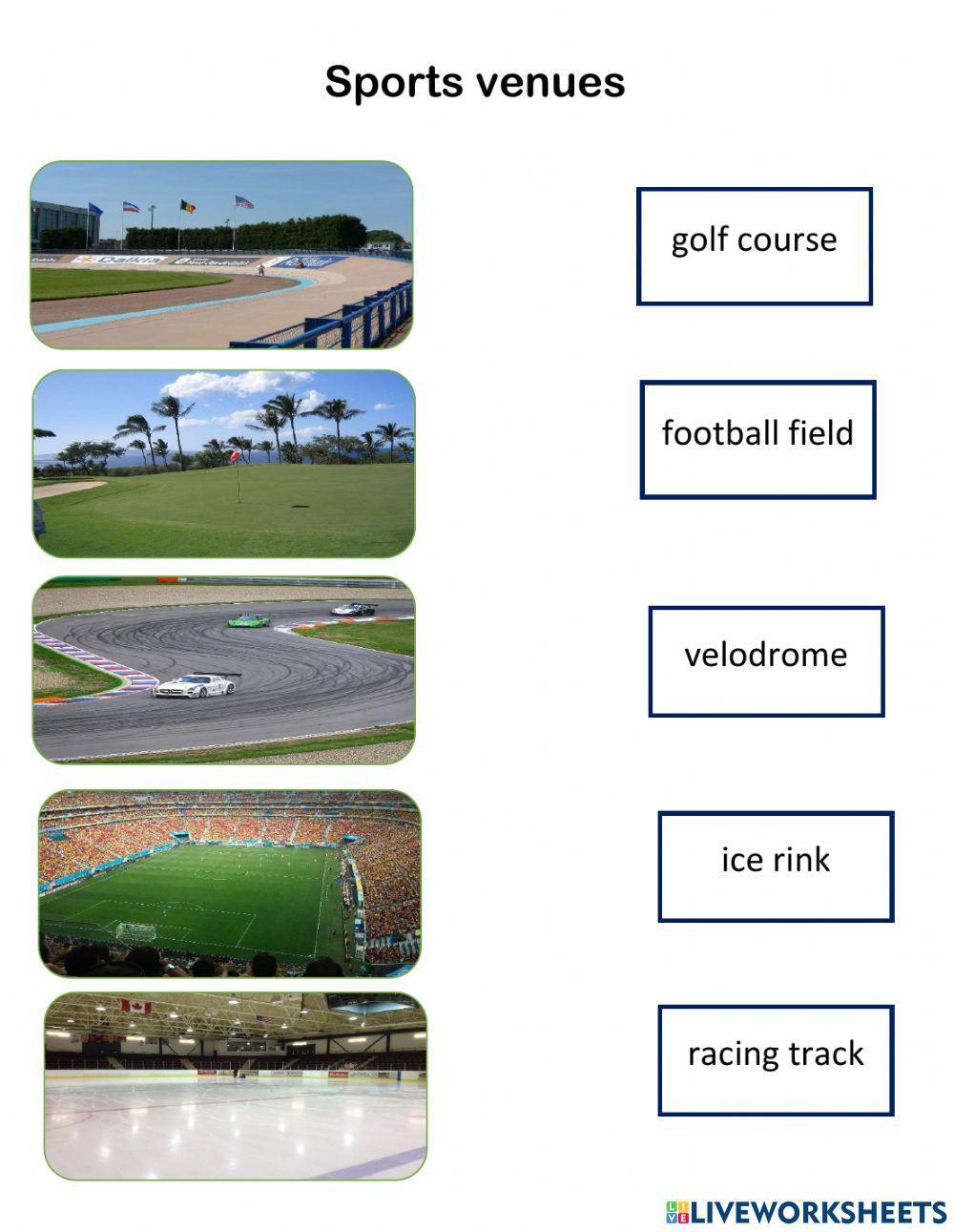Sports venues