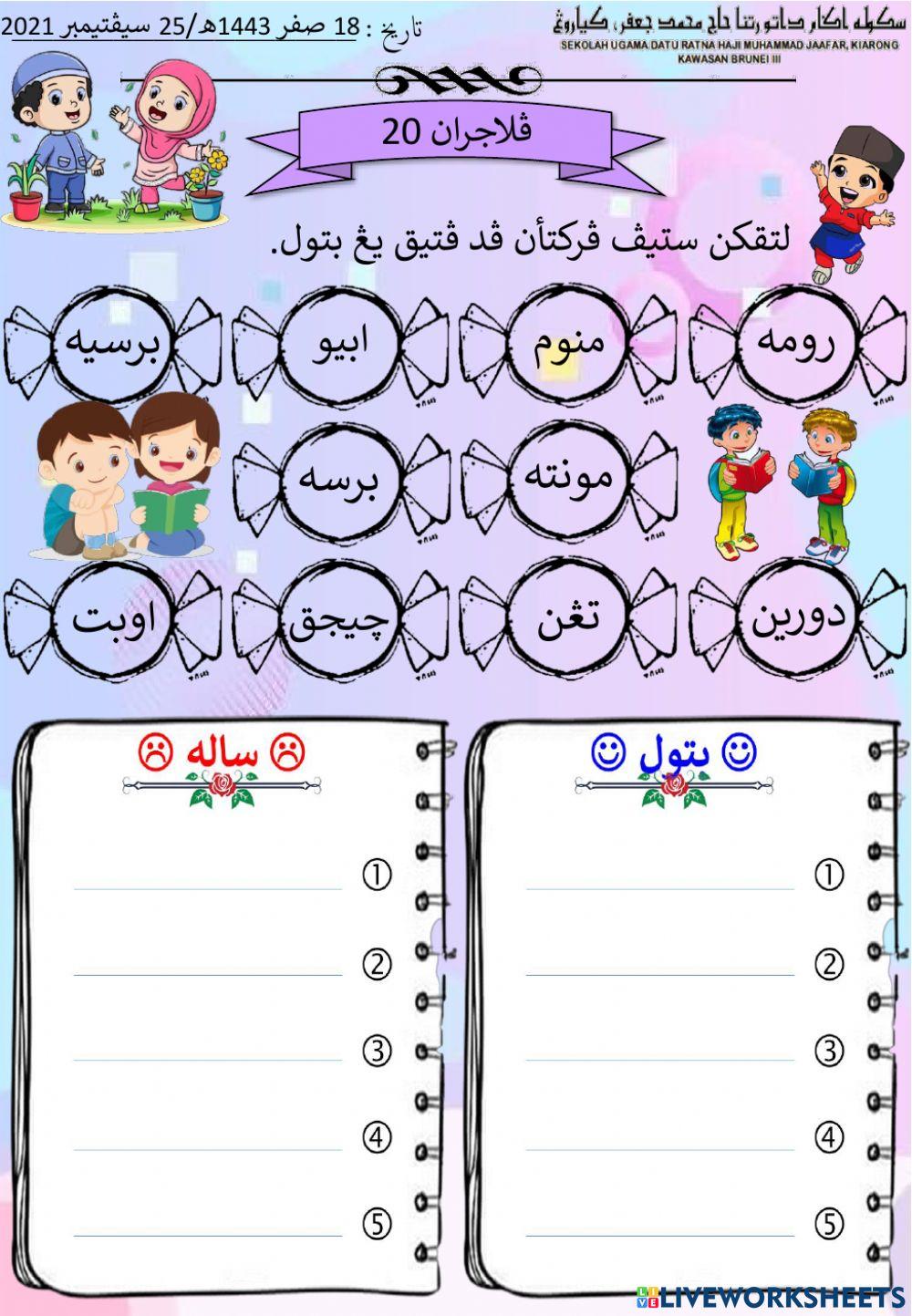 Pelajaran Rencana Jawi