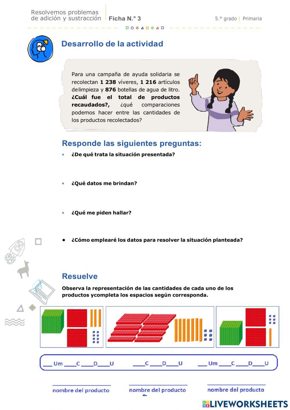 Ficha n° 3 matemática