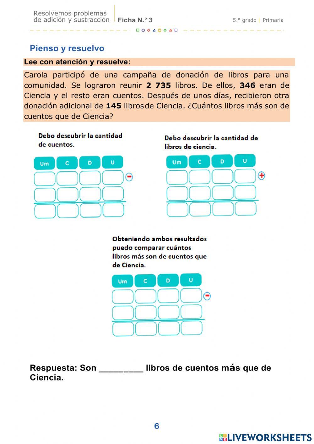 Ficha n° 3 matemática