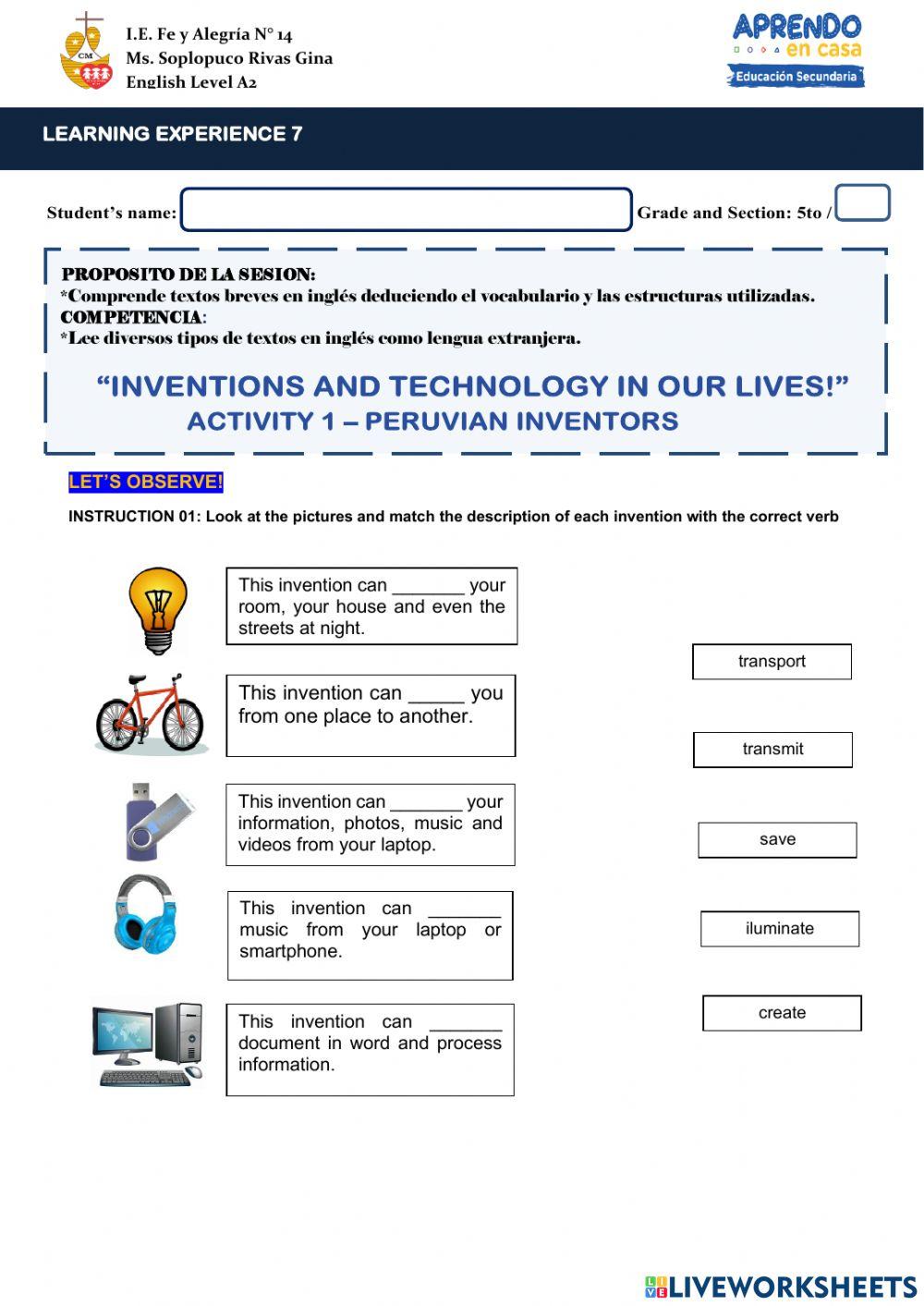 Learning experience 07 - activity 01