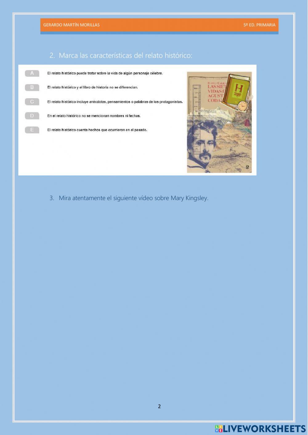 Competencia lectora. Tarea 1.