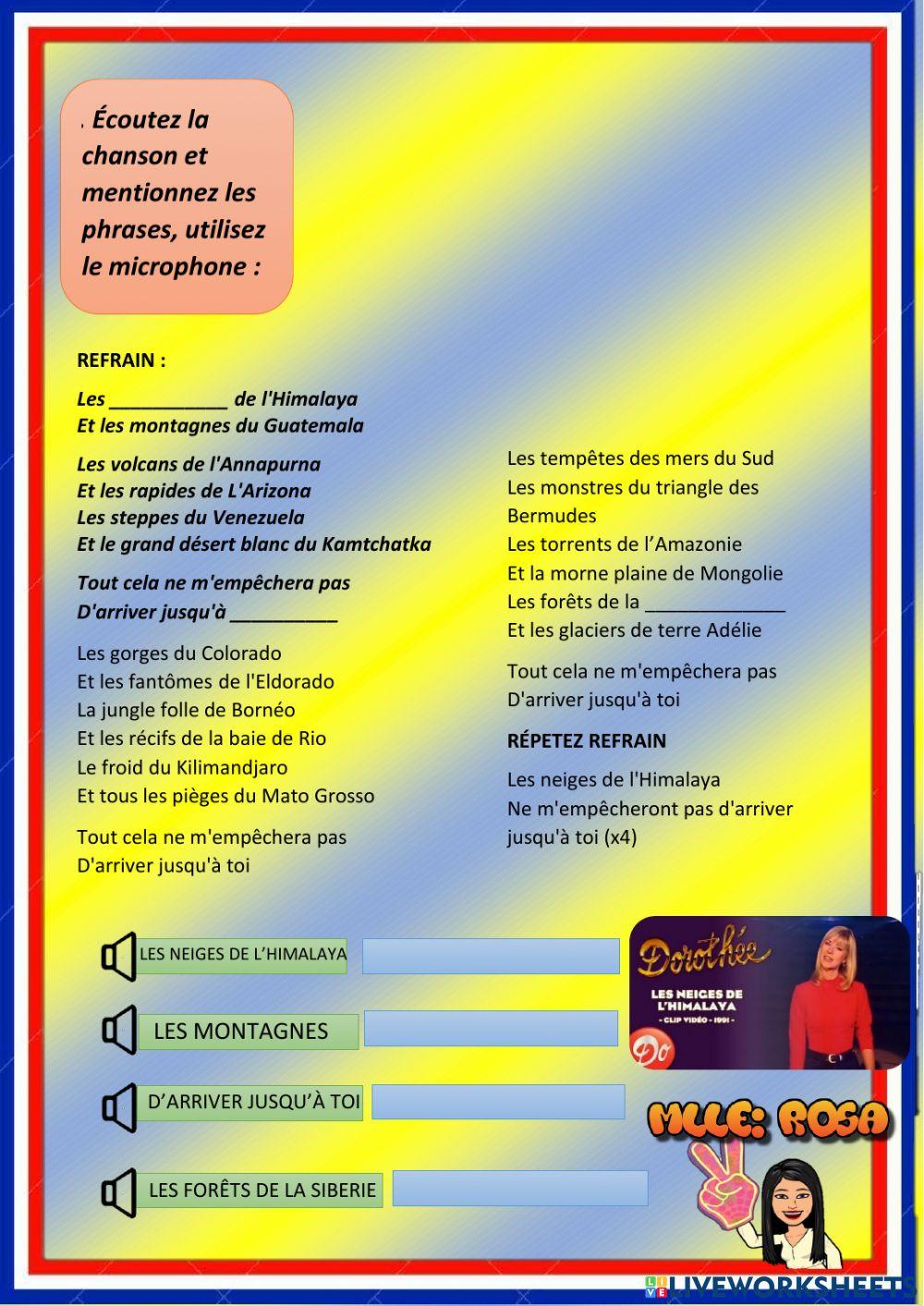 Dorothee- les neiges