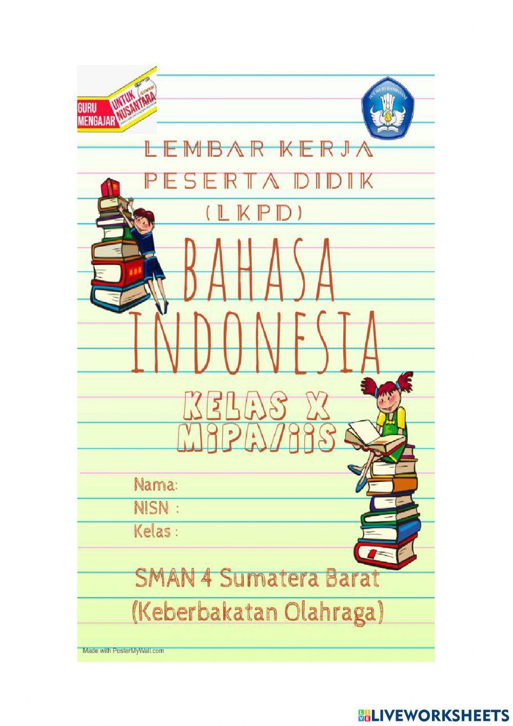 LKPD Bahasa Indonesia