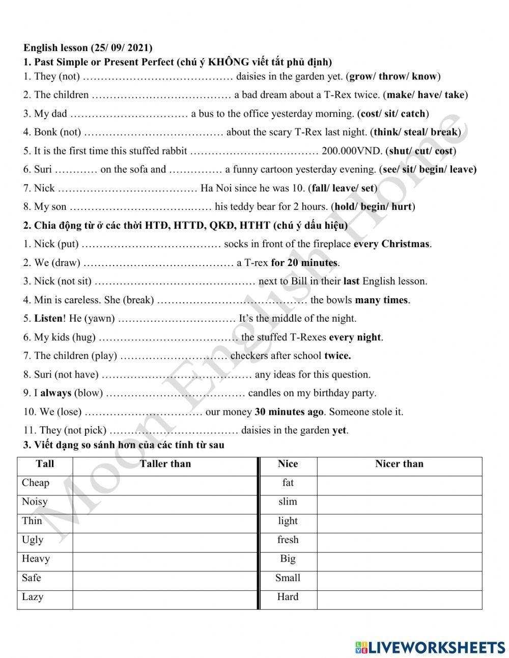 2509 So sánh hơn review