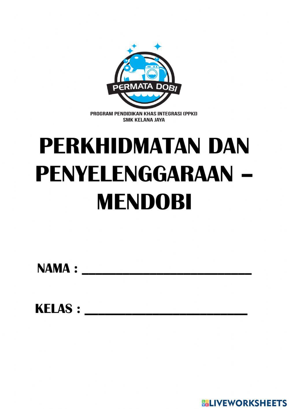 Pengoperasian mesin basuh automatik