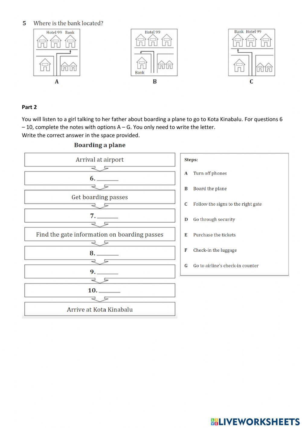 Listening Practice Form 2