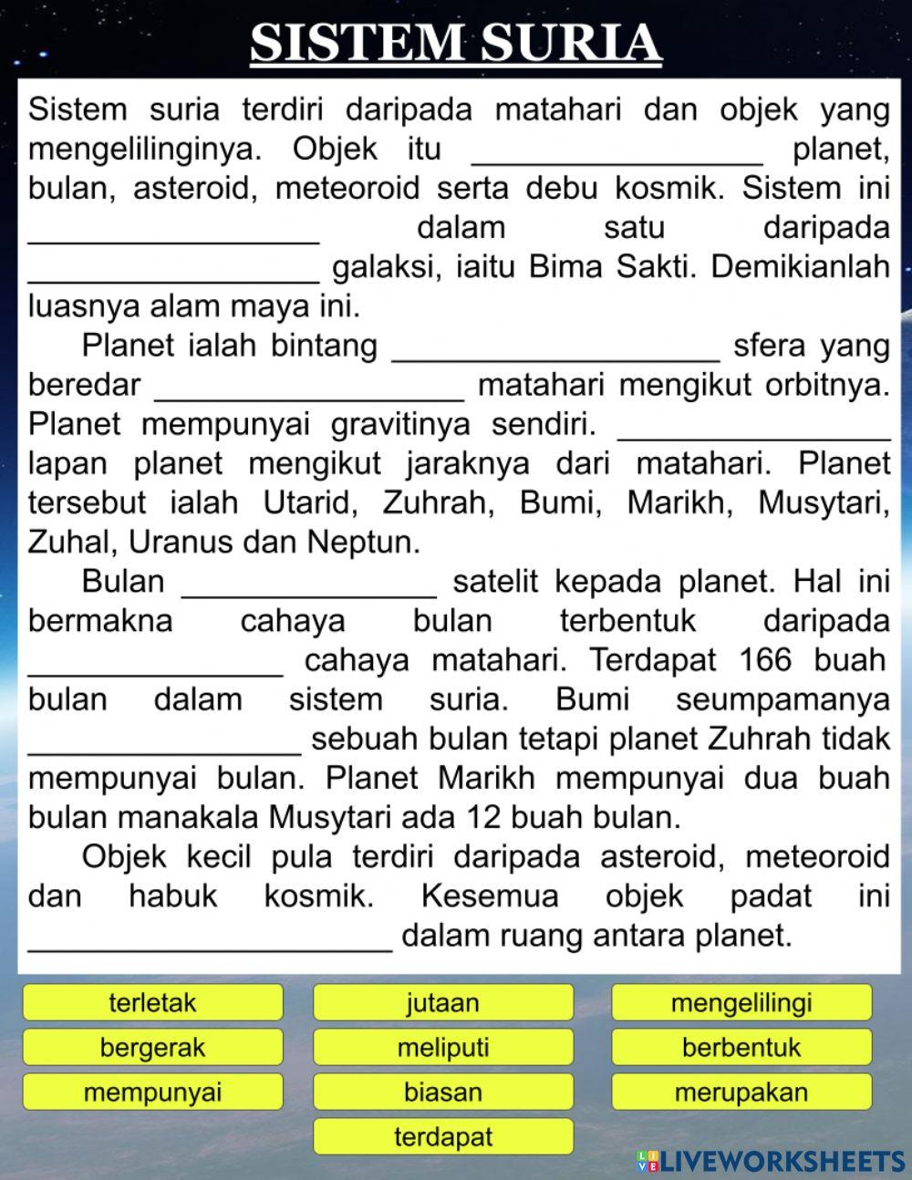 Bahasa Melayu Tahun 5 (30.9.2021)