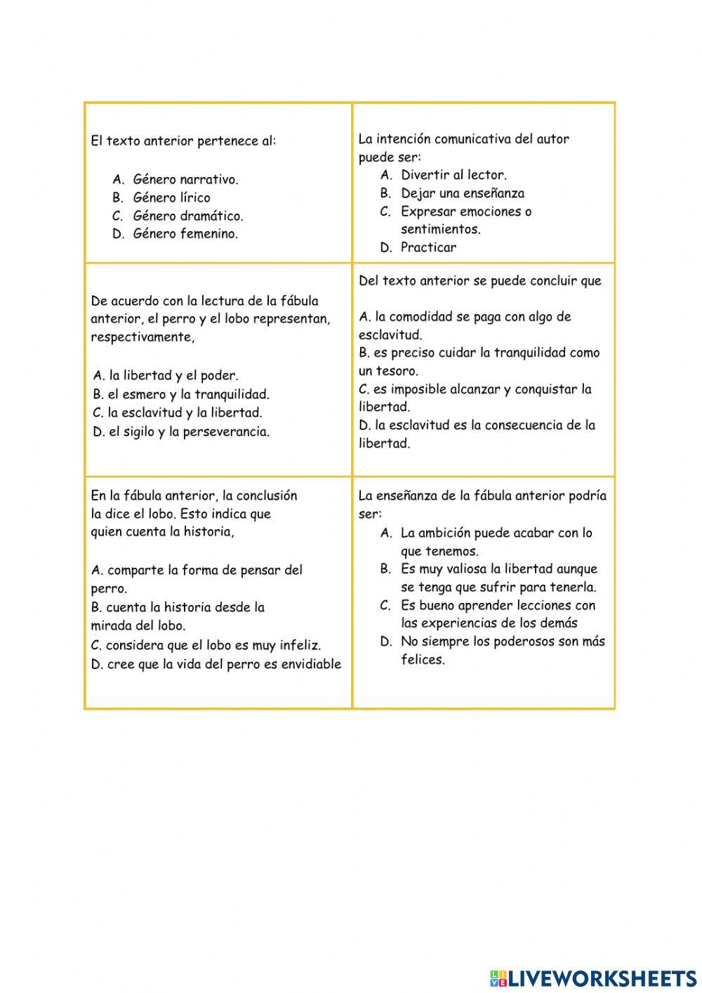 El lobo y el perro del granjero