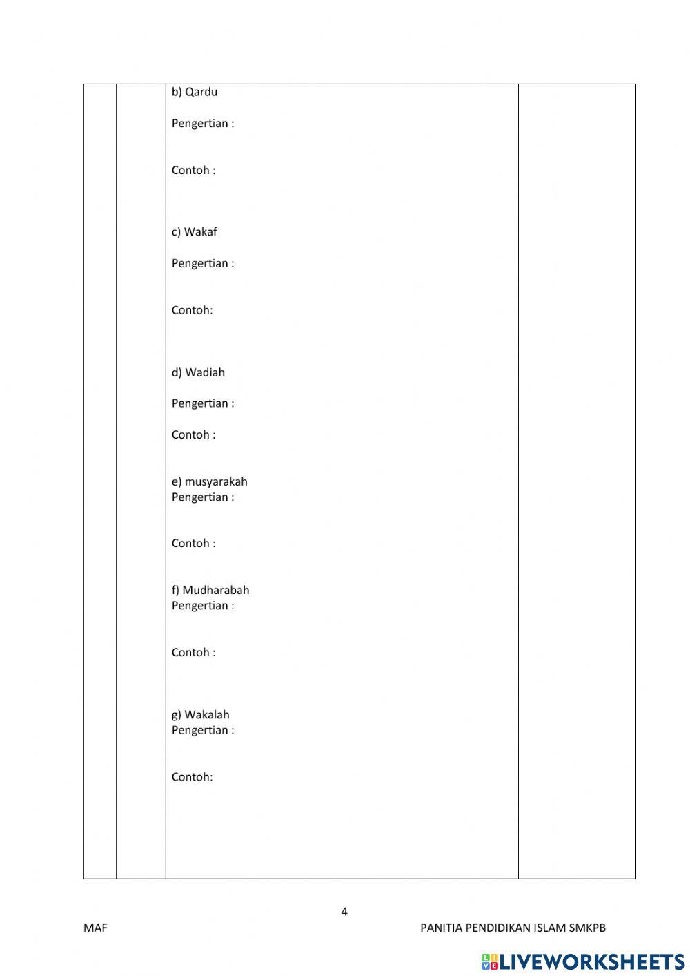 Modul maf fekah set 4