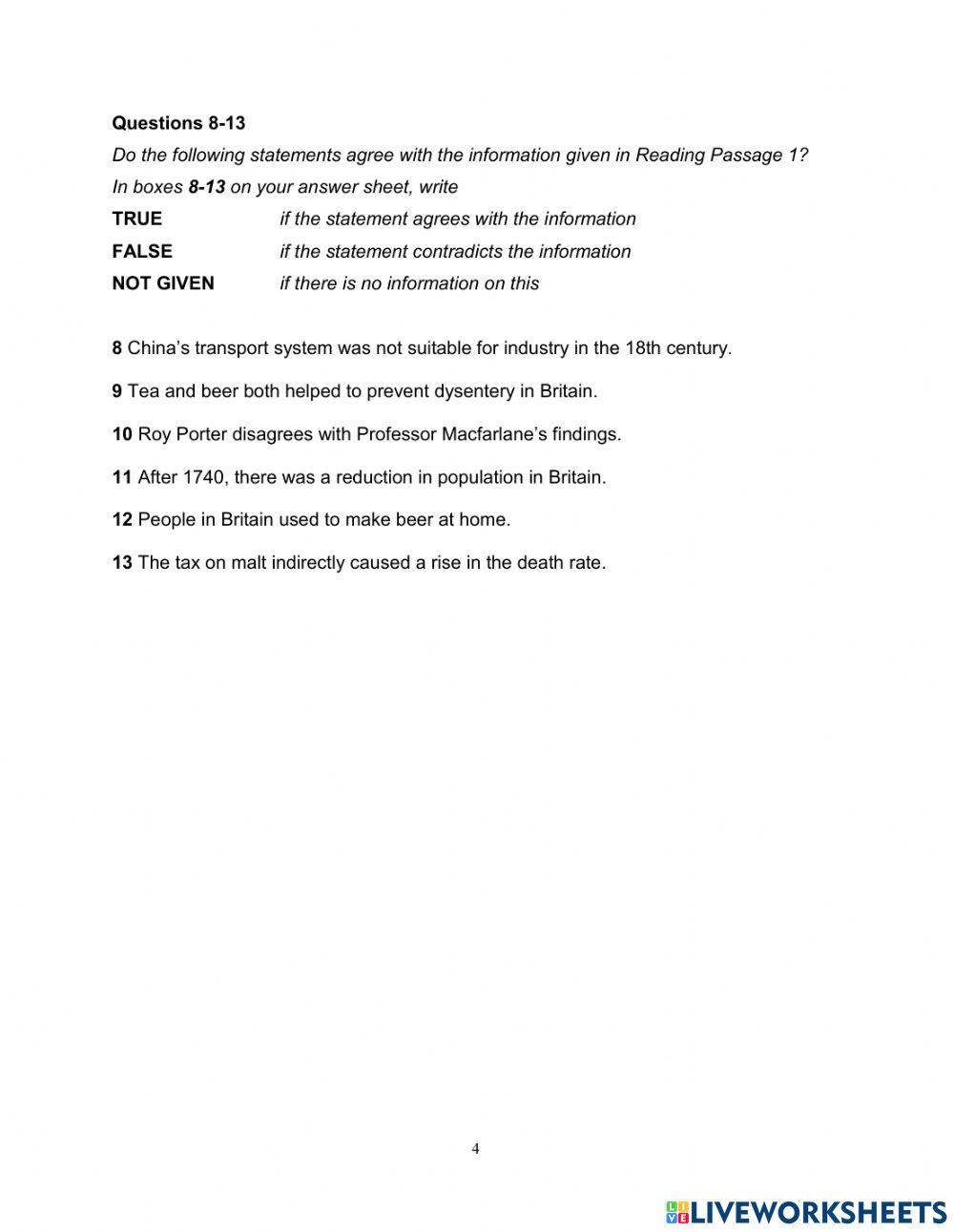 Inter IELTS 2.2.9 - Final Test Reading 1