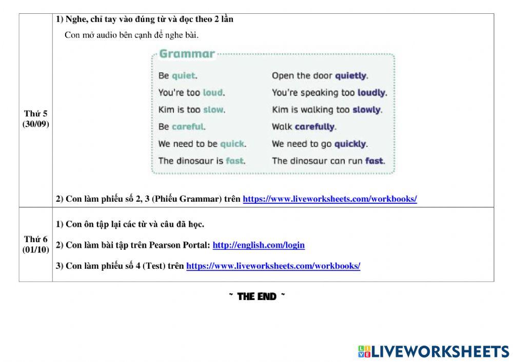 NIK 3 Unit 2 Tuần 4