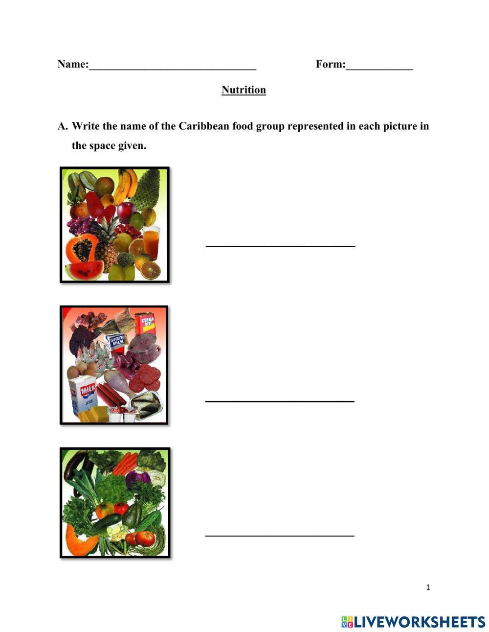 food-groups-diets-1493694-cgittens-live-worksheets