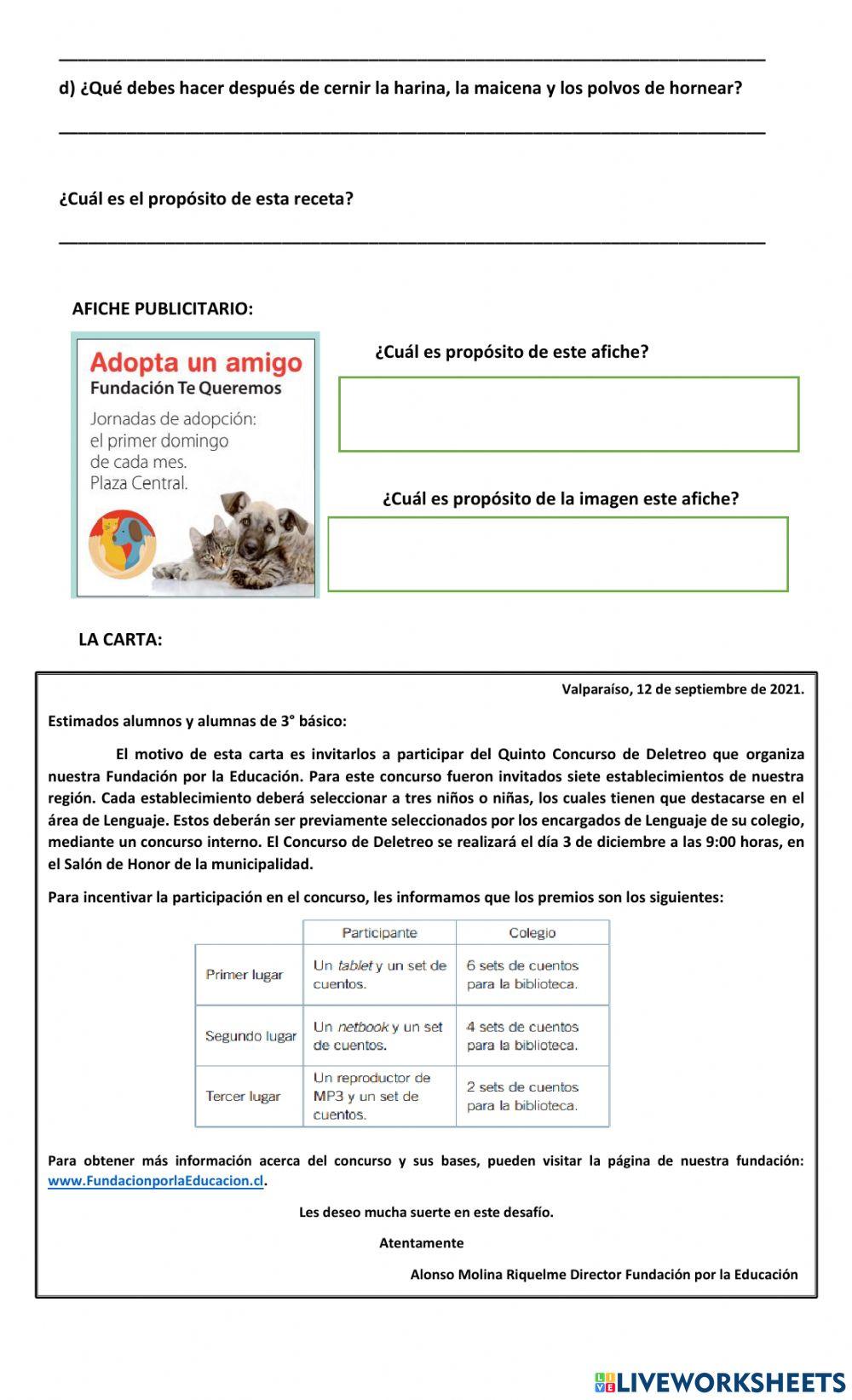 Textos no literarios