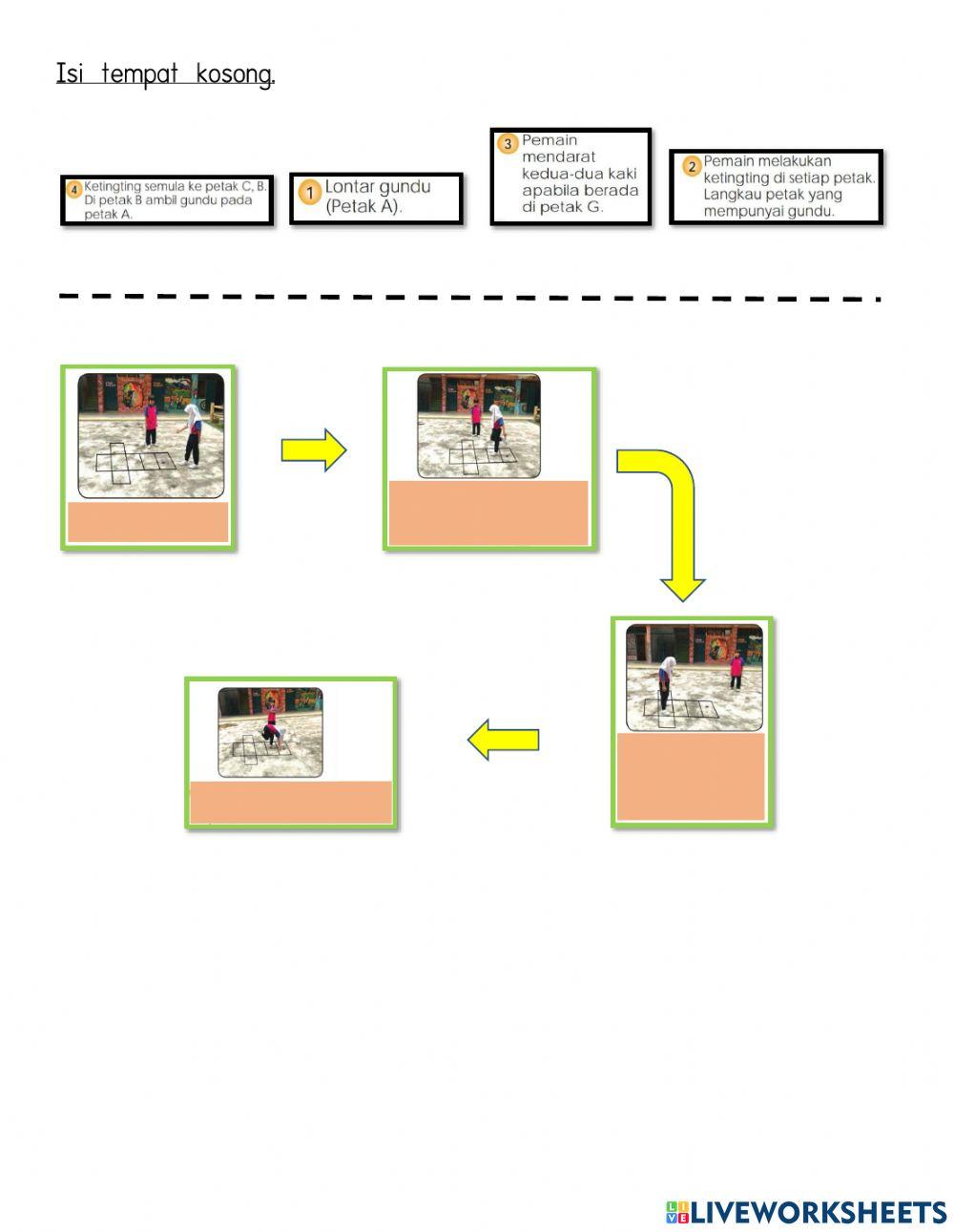 Latihan 2 - Cara Bermain Permainan Ketingting