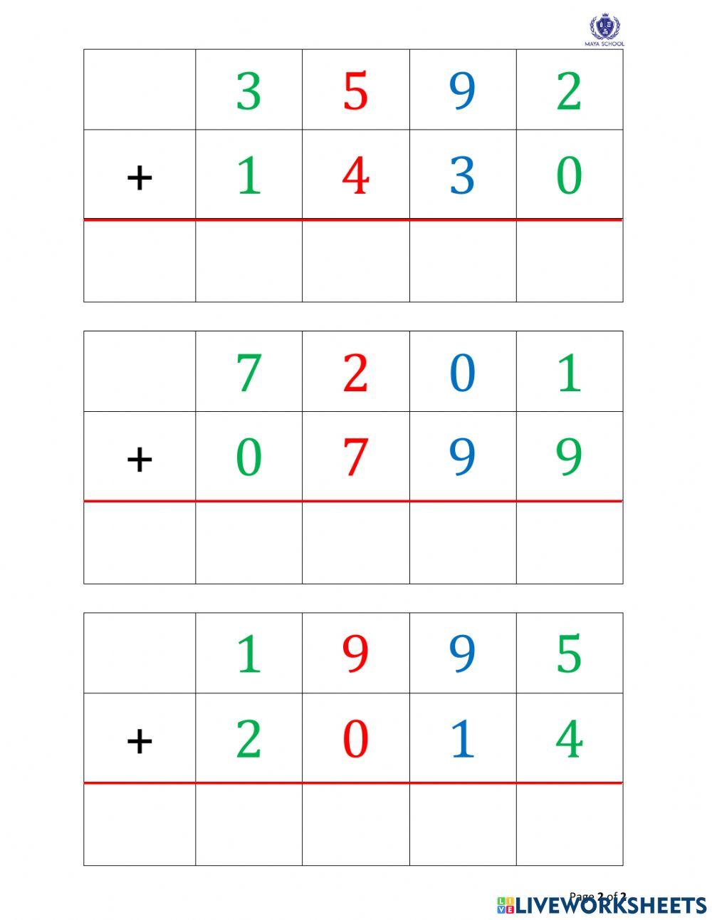 Phép cộng với Stamp game