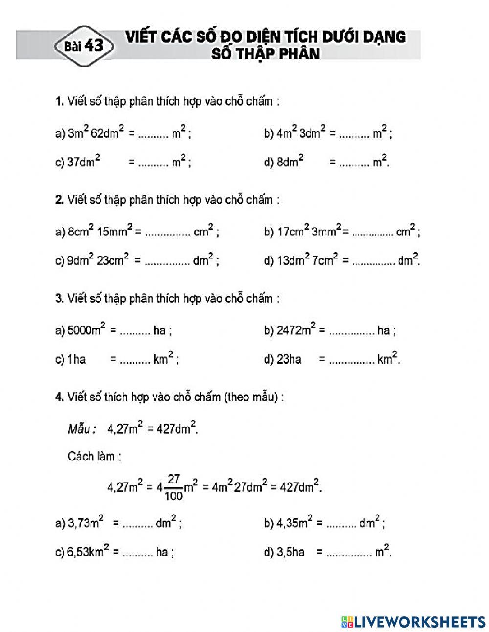 Vở toán in tiết 43