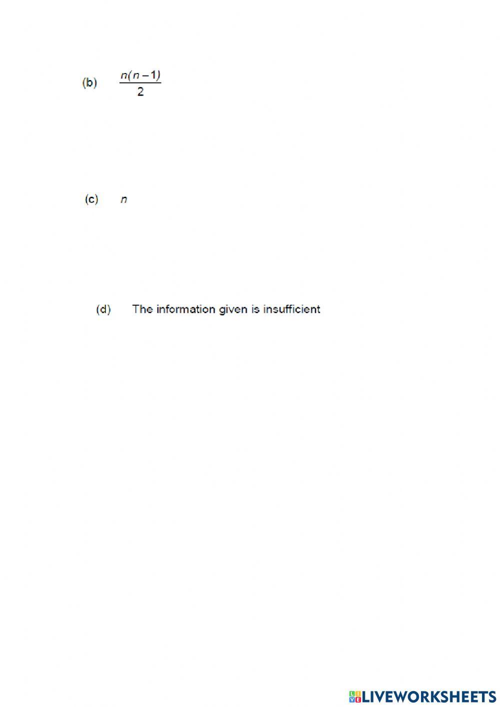 Higher Advance Math paper 2 part 4