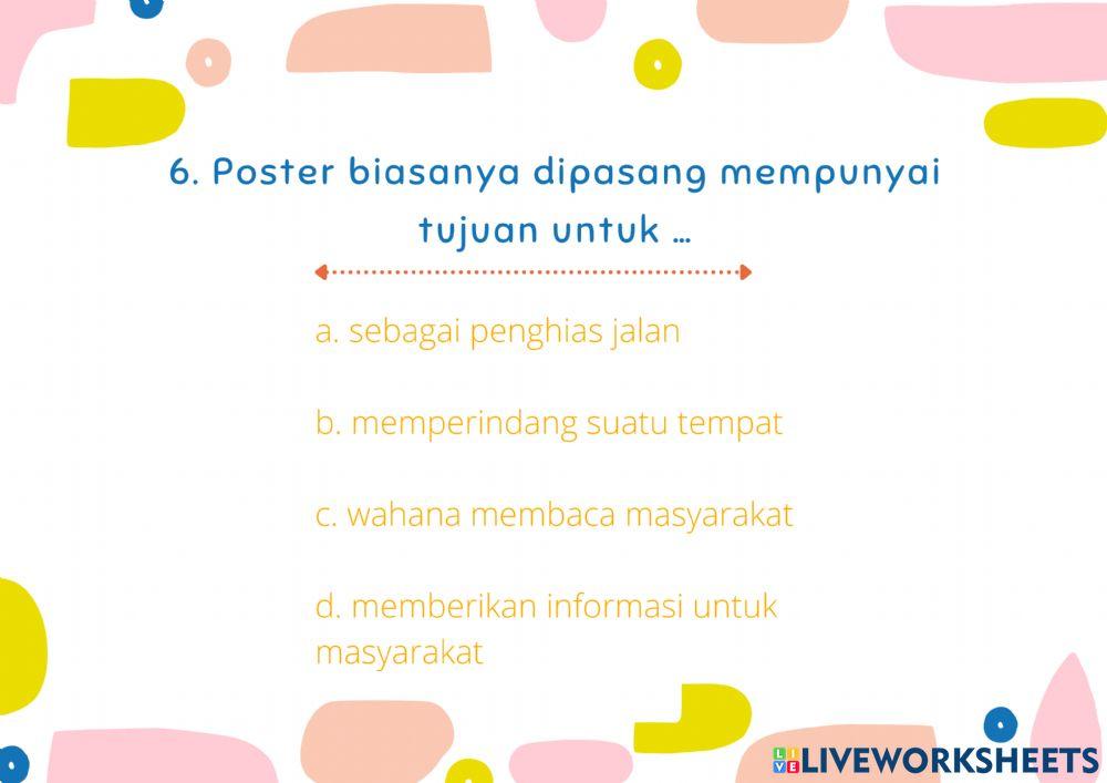 Iklan, slogan, poster