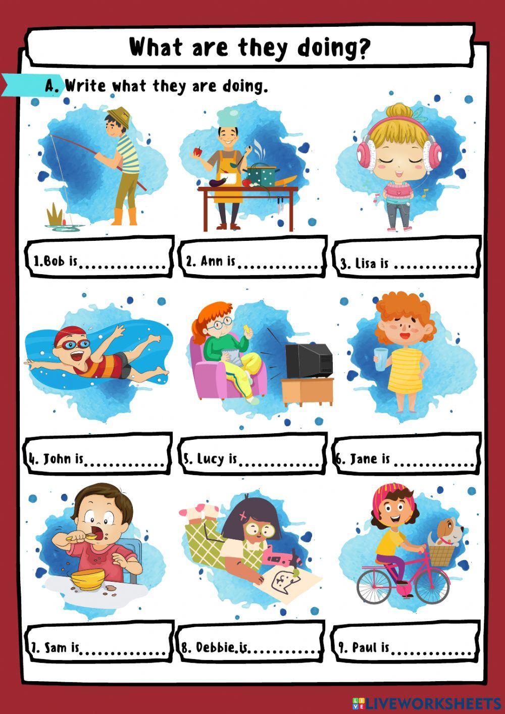 What are they doing?