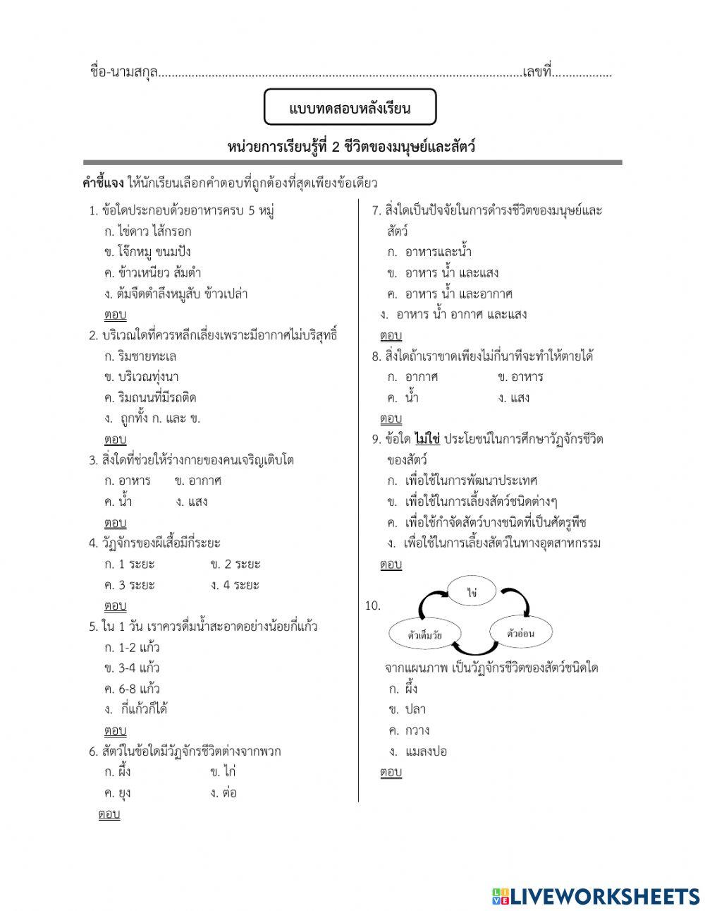 ปัจจัยในการเจริญเติบโต