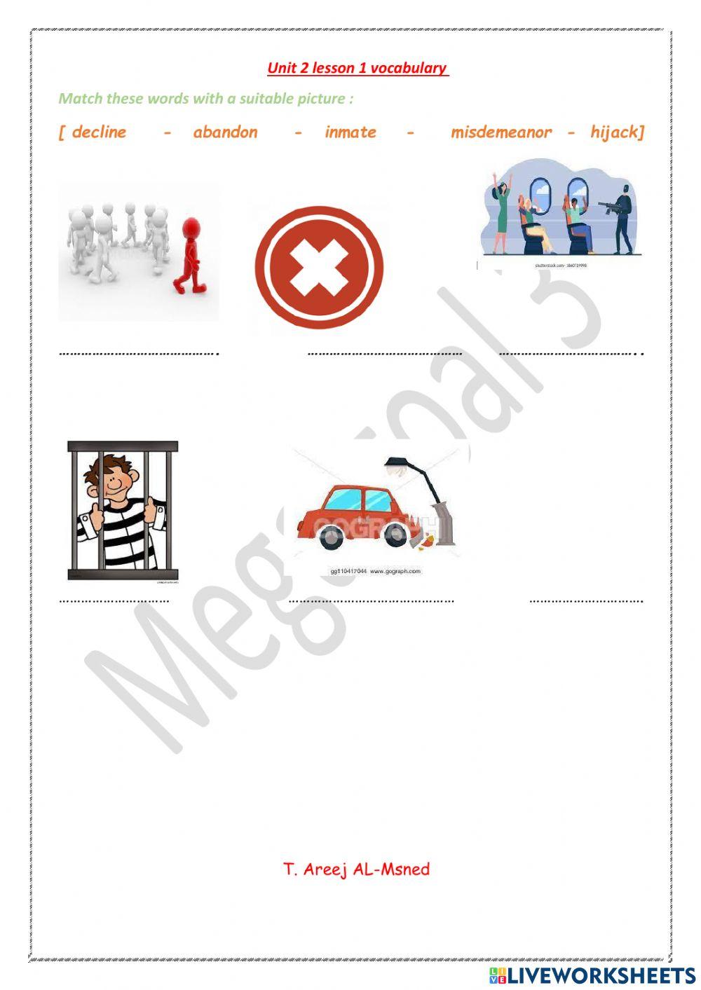 Mega 3 unit 2 lesson 1