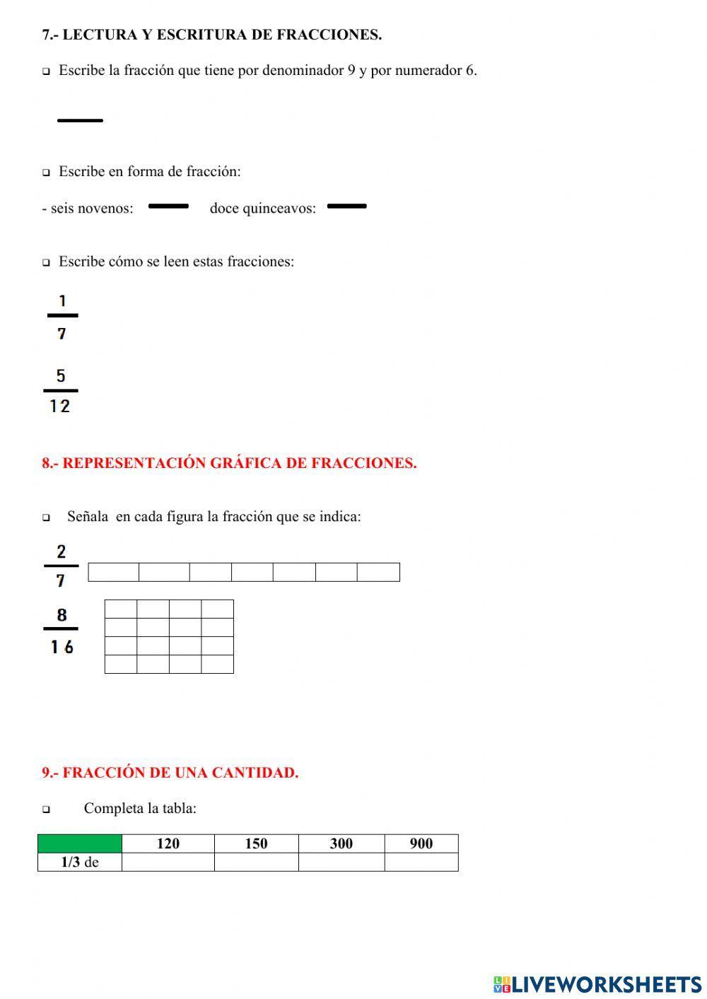 Prueba de evaluación inicial 6º ep