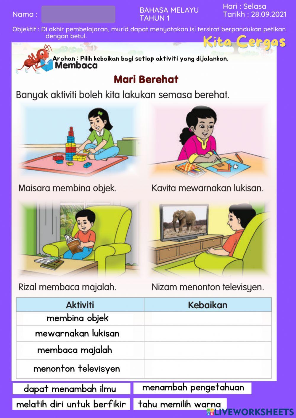 Mari berehat