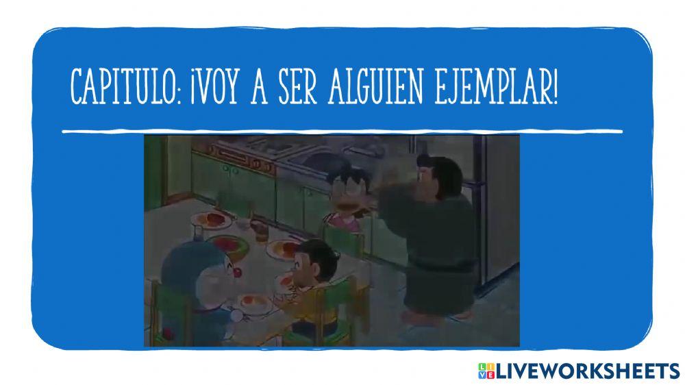 Comprensión oral Doraemon