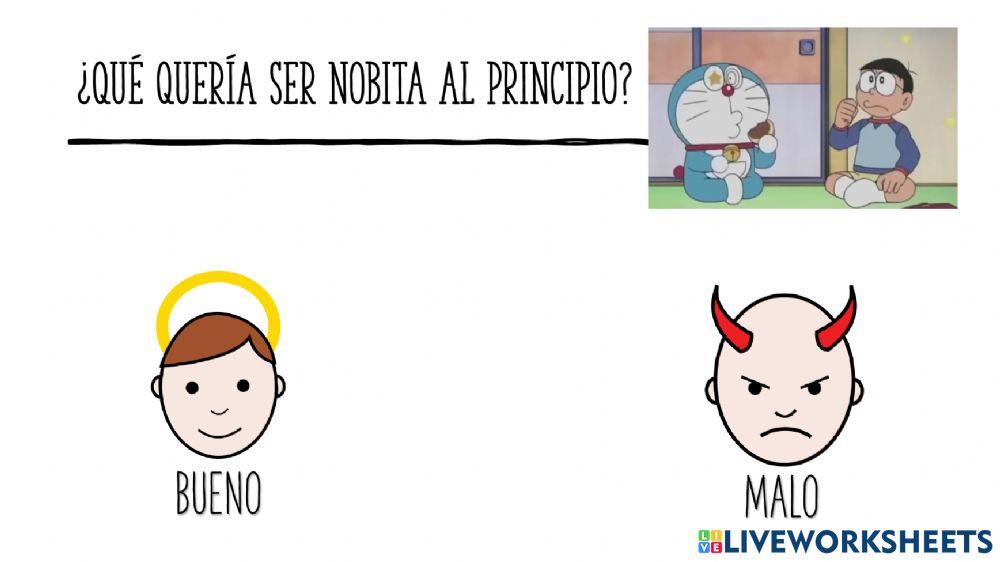 Comprensión oral Doraemon