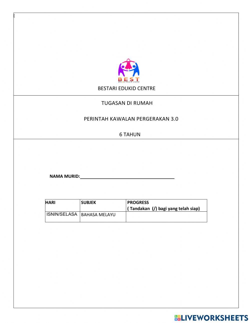 Tugasan pkp 3.0 bm (6tahun)