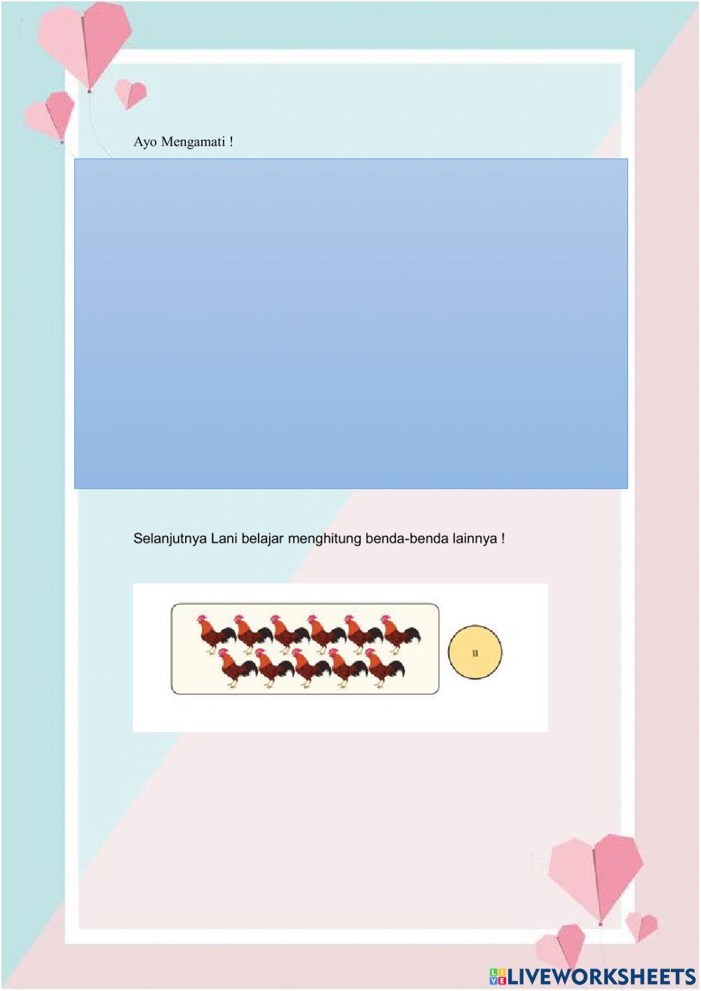 Bilangan cacah dua angka