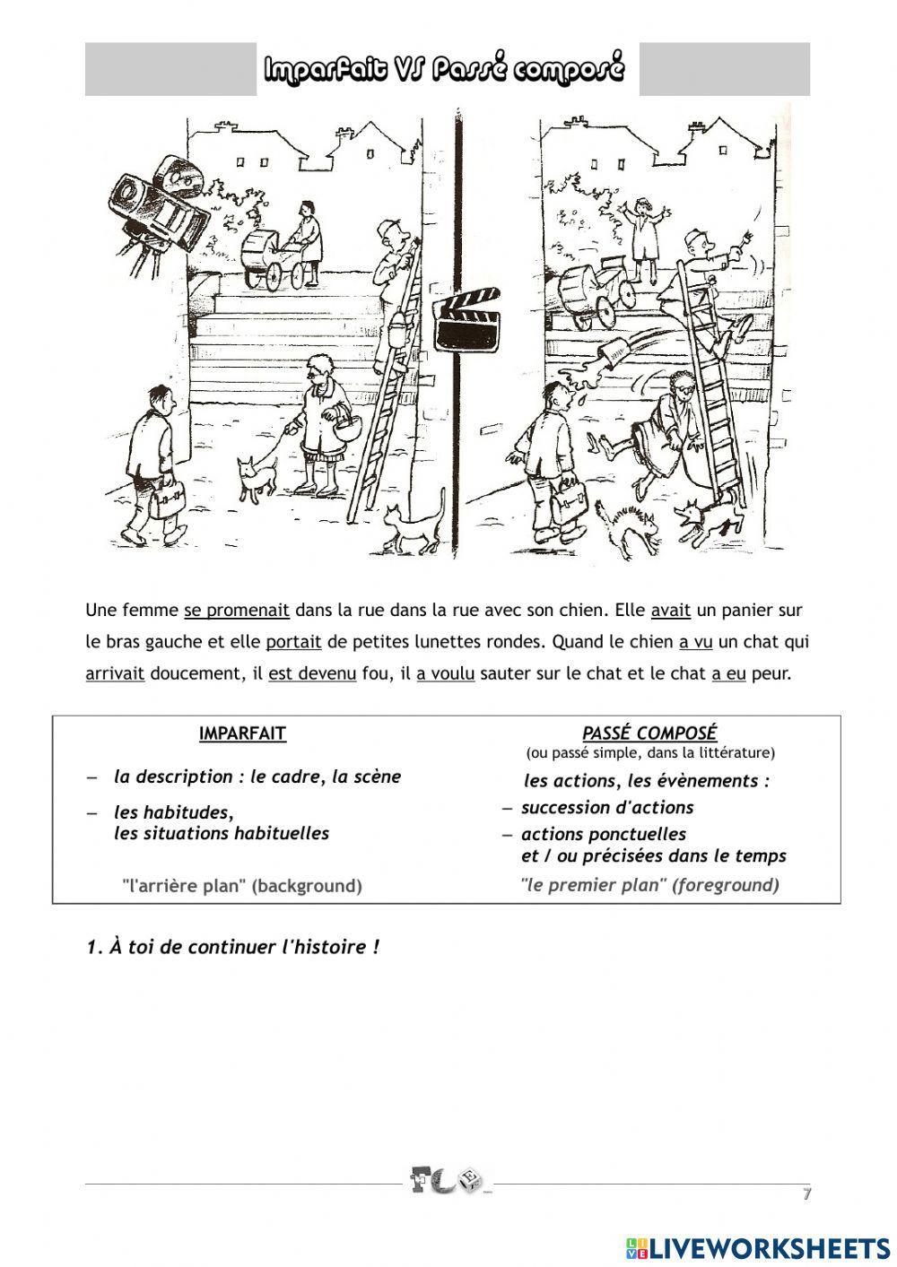 Passé composé et imparfait