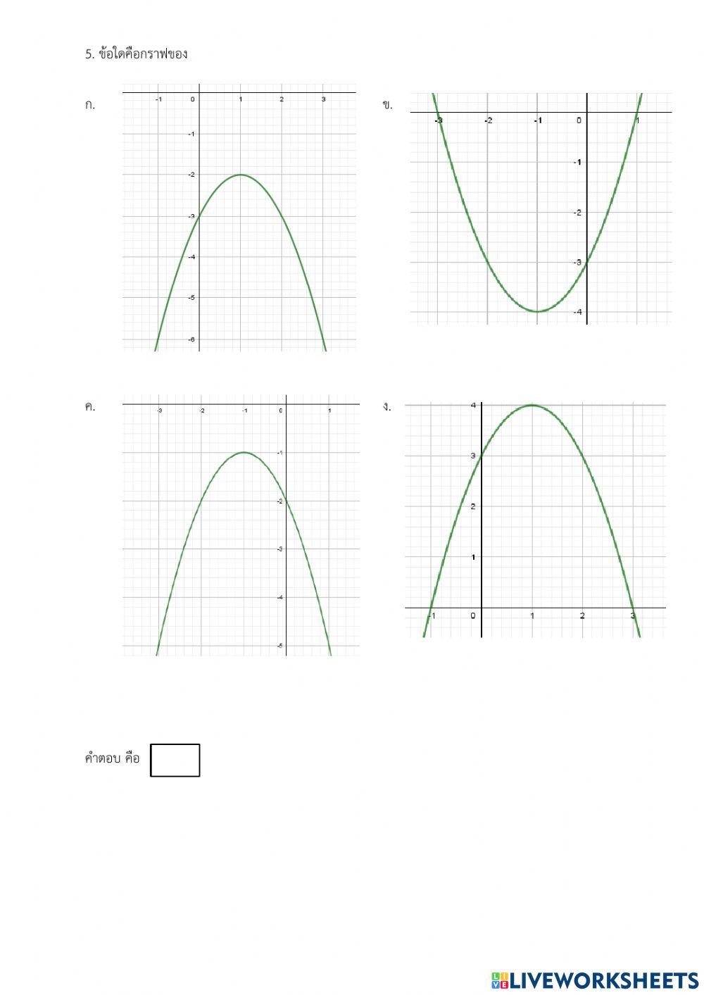 เก็บคะแนนพาราโบลา 3-4