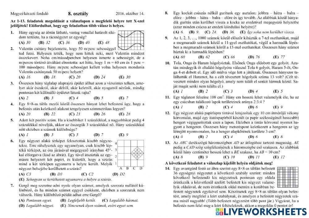 Bolyai matematikaverseny