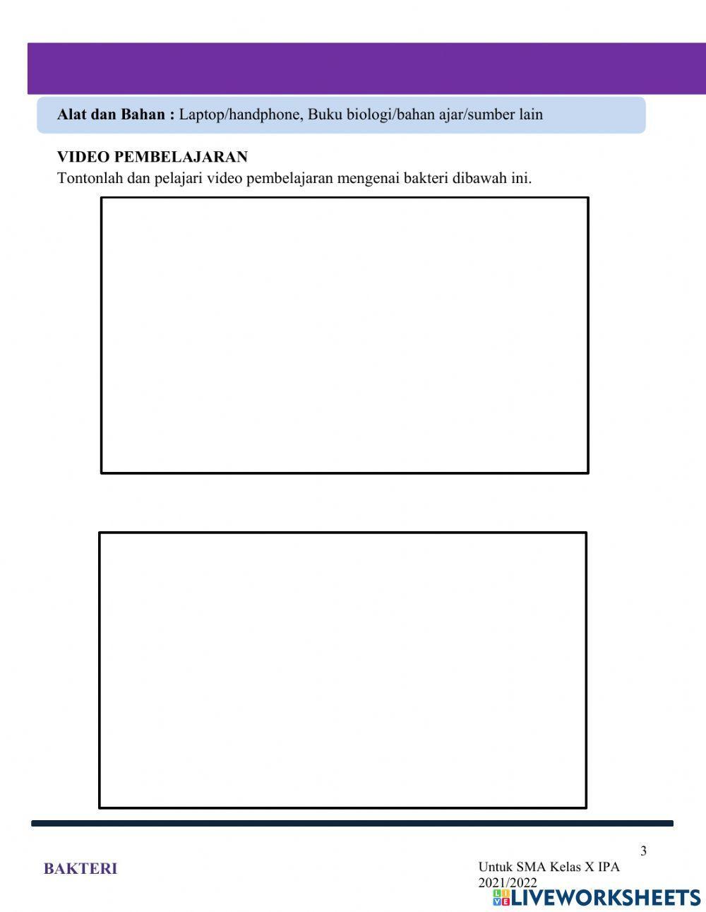 LKPD Bakteri X IPA 3