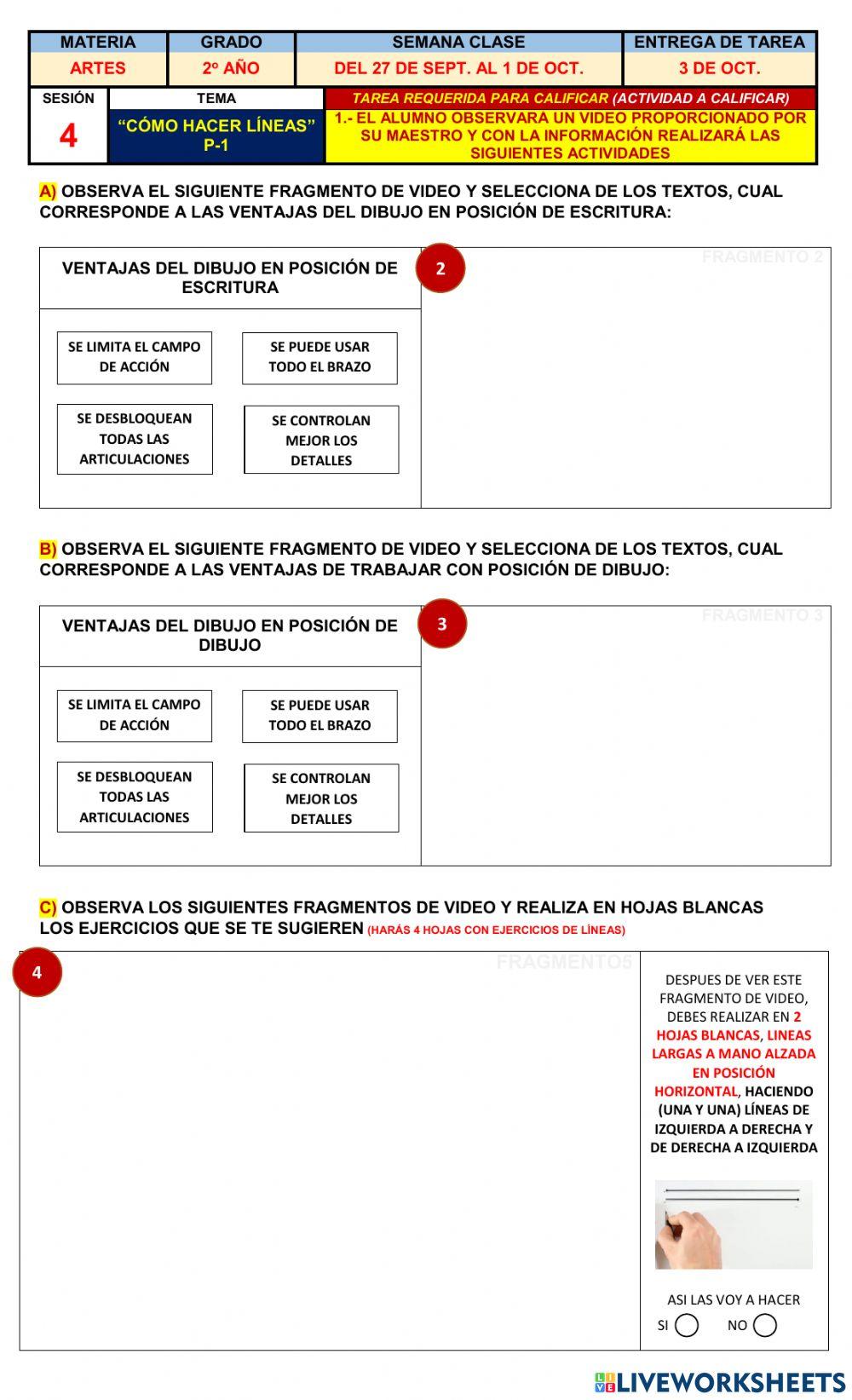 Como hacer líneas rectas